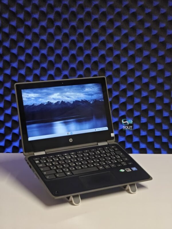 HP Chromebook x360 11 G3 Touchscreen Flip | Laptop Edukasi Praktis Second Rasa Baru