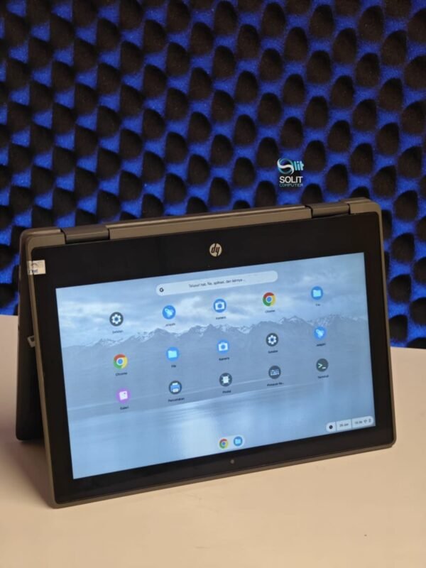 HP Chromebook x360 11 G3 Touchscreen Flip | Laptop Edukasi Praktis Second Rasa Baru