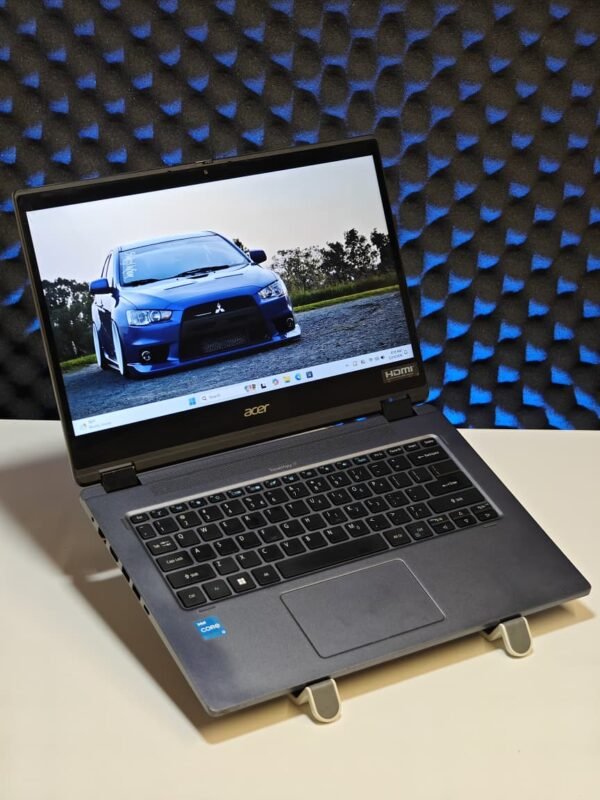 Acer TravelMate Spin P414 Touchscreen i3 Gen 11 FHD | Laptop Fleksibel Modern Second Rasa Baru